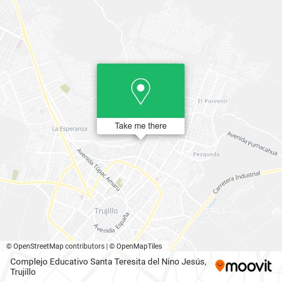 Complejo Educativo Santa Teresita del Nino Jesús map