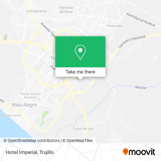 Mapa de Hotel Imperial