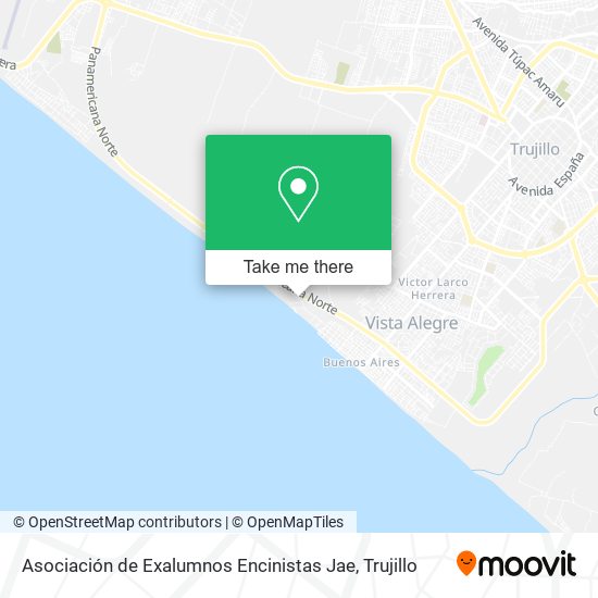 Mapa de Asociación de Exalumnos Encinistas Jae