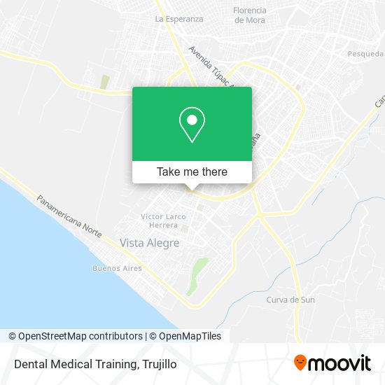 Dental Medical Training map