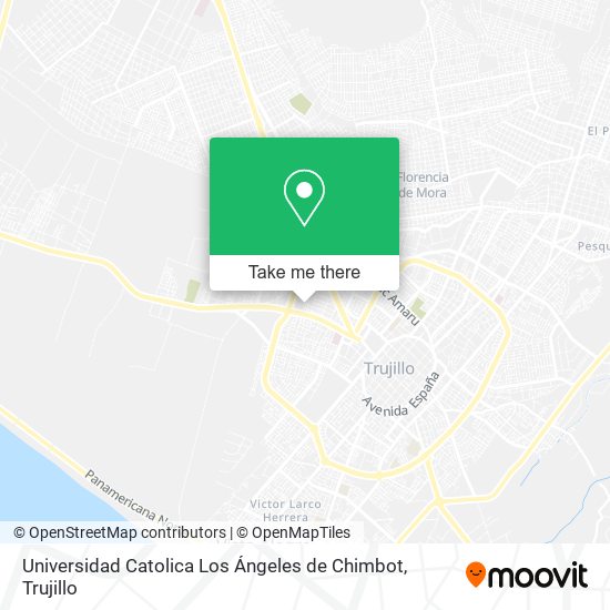Universidad Catolica Los Ángeles de Chimbot map