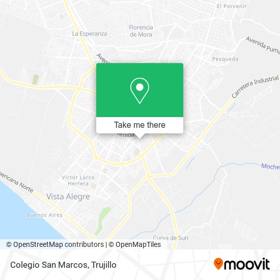 Mapa de Colegio San Marcos