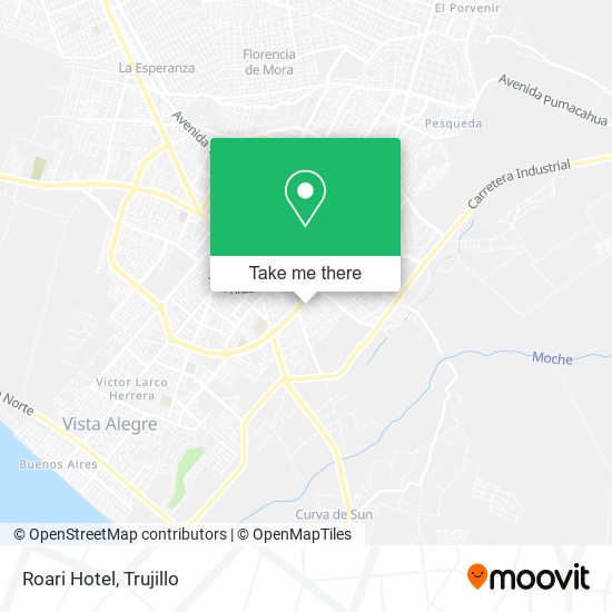 Roari Hotel map