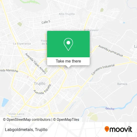 Labgoldmetals map