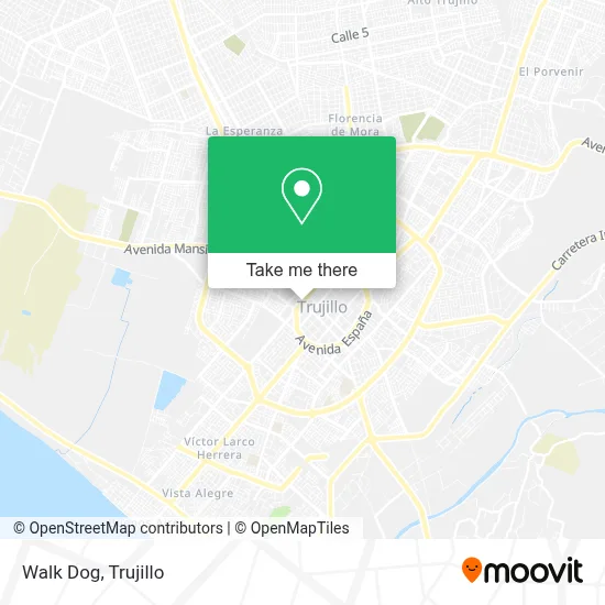 Walk Dog map