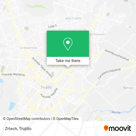 Zrtech map