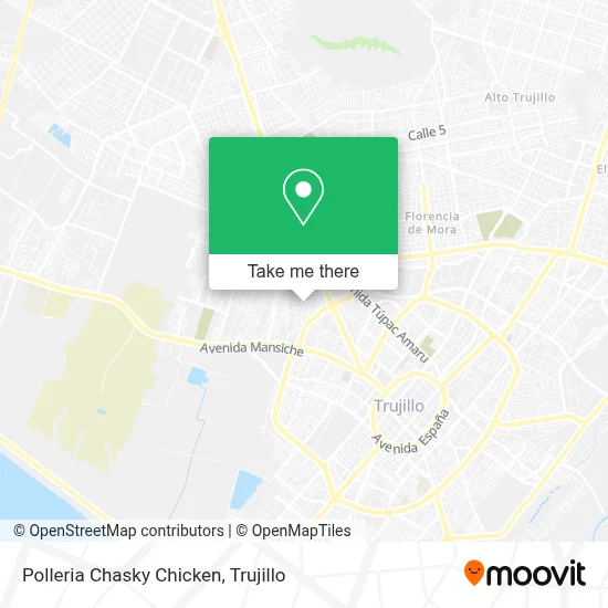 Polleria Chasky Chicken map