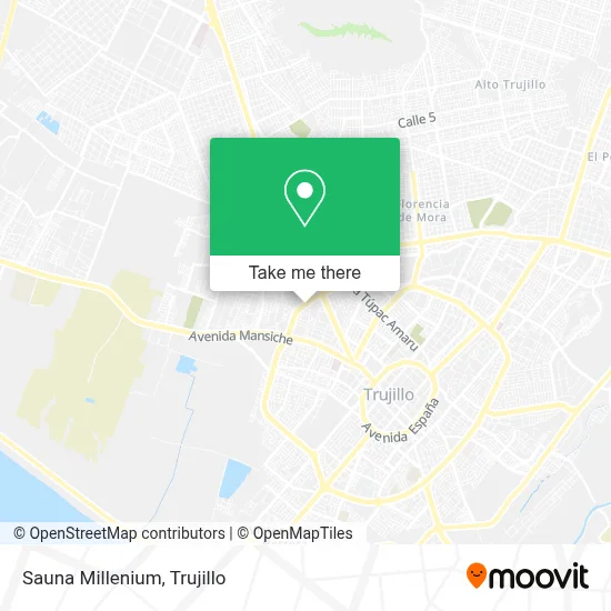 Sauna Millenium map