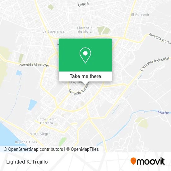 Lightled-K map
