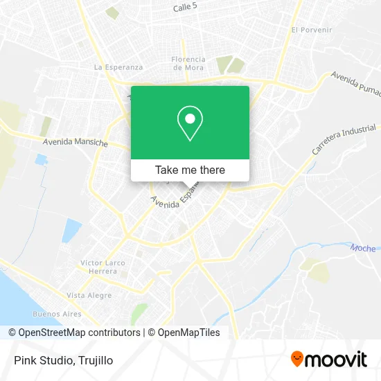 Pink Studio map
