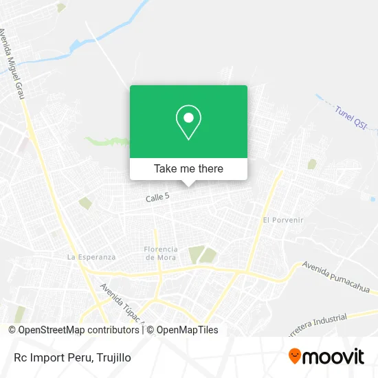 Rc Import Peru map