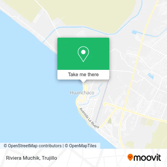 Riviera Muchik map