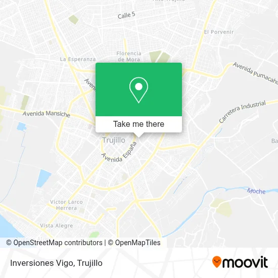 Inversiones Vigo map