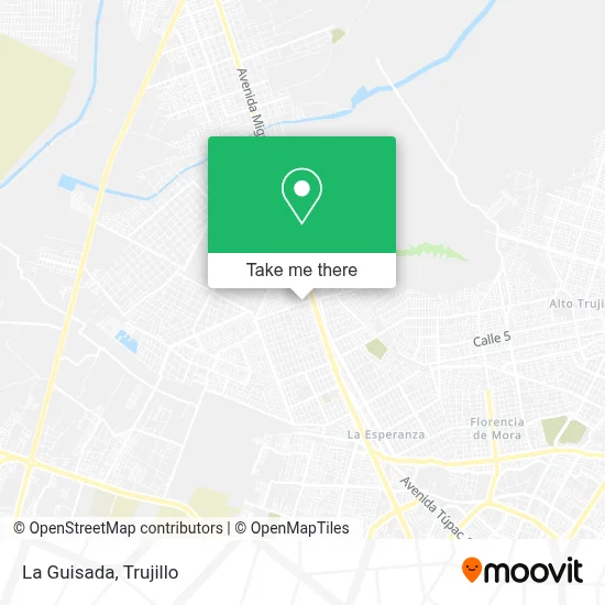 La Guisada map