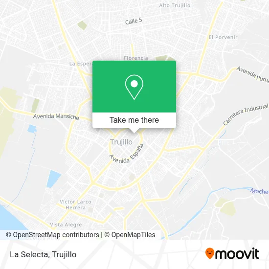 La Selecta map