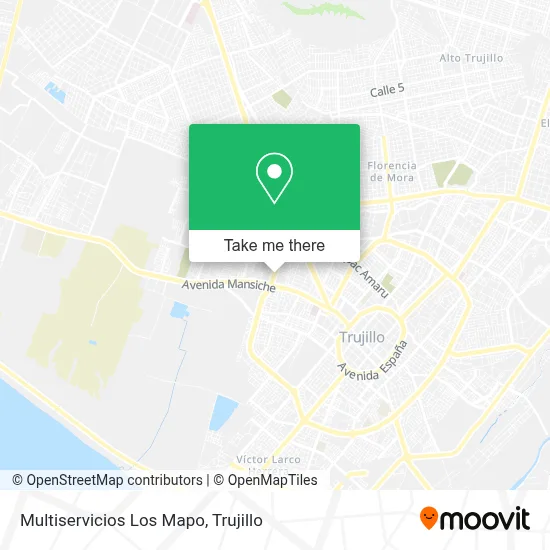 Multiservicios Los Mapo map