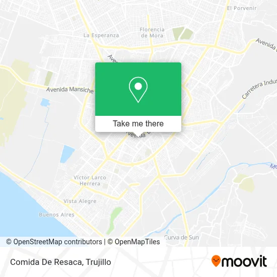 Comida De Resaca map