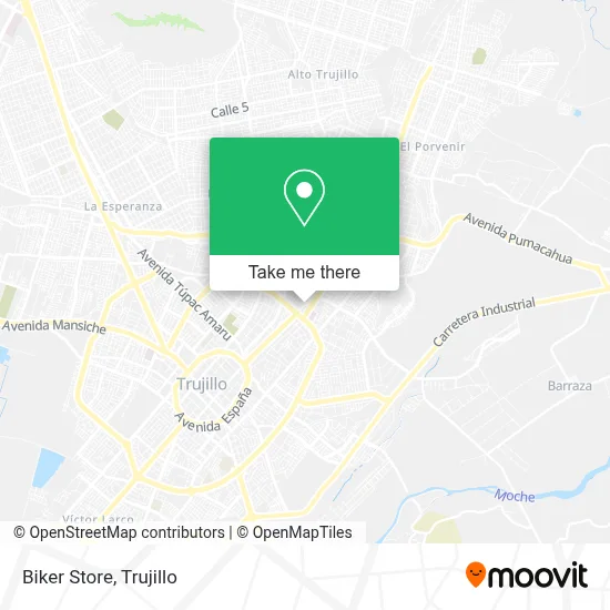 Biker Store map