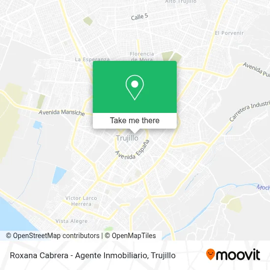 Roxana Cabrera - Agente Inmobiliario map