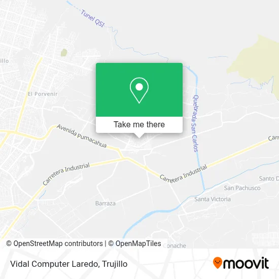 Vidal Computer Laredo map