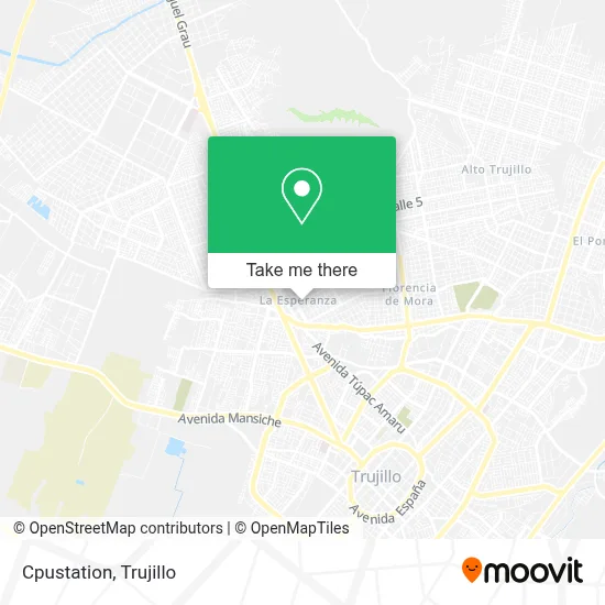 Cpustation map