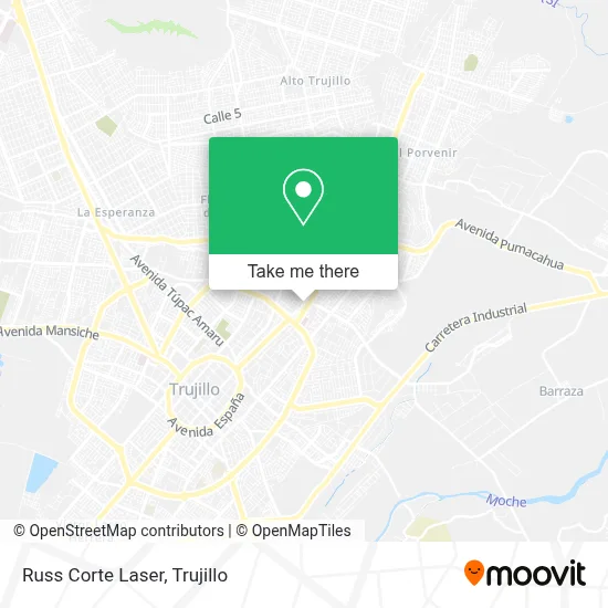 Russ Corte Laser map