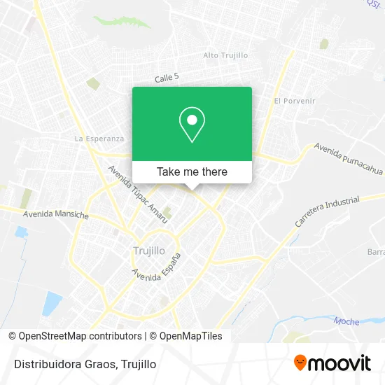 Distribuidora Graos map