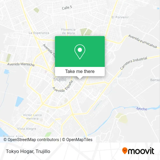 Tokyo Hogar map