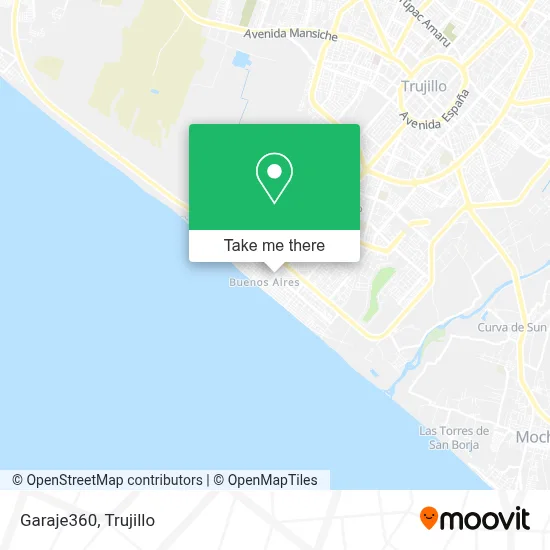 Garaje360 map