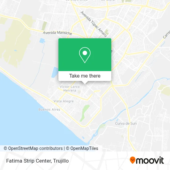 Fatima Strip Center map
