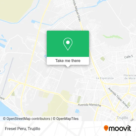 Fresel Peru map