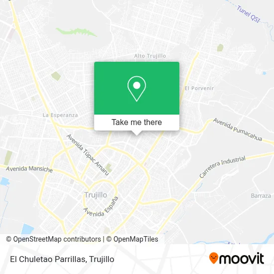 El Chuletao Parrillas map