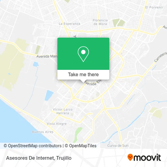 Asesores De Internet map