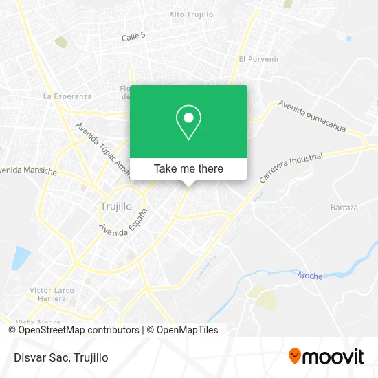Disvar Sac map