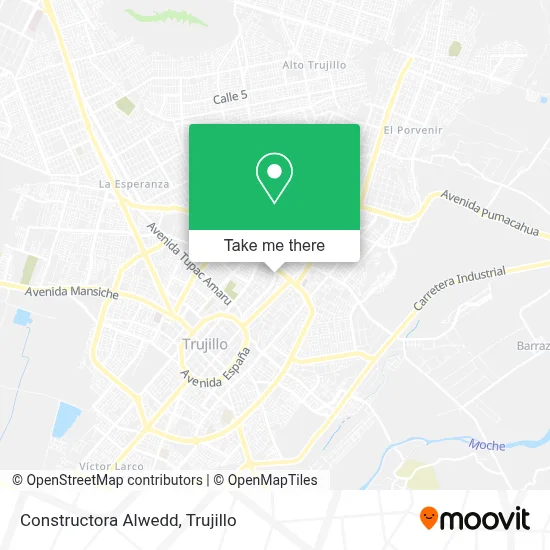 Constructora Alwedd map