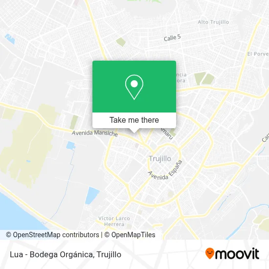 Lua - Bodega Orgánica map