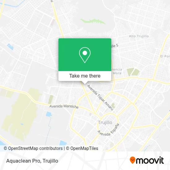 Aquaclean Pro map