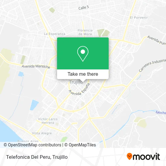Telefonica Del Peru map