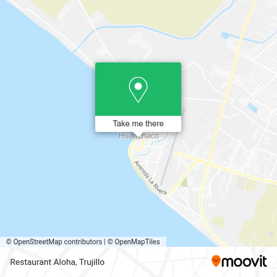 Restaurant Aloha map