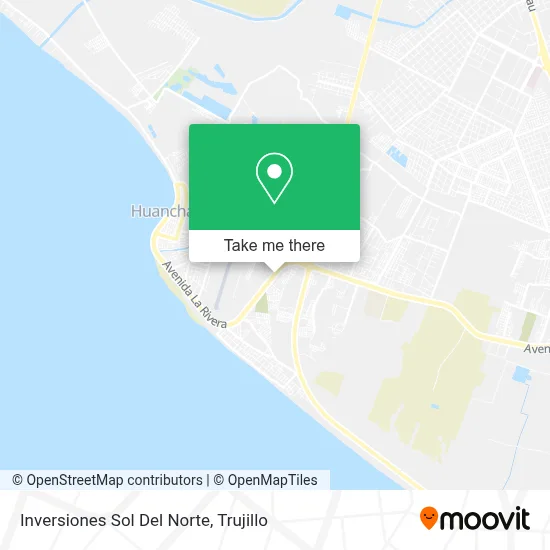 Inversiones Sol Del Norte map