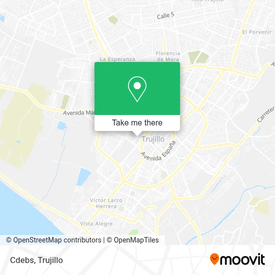 Cdebs map
