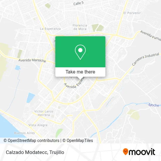 Calzado Modatecc map