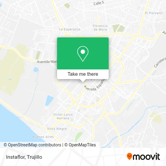Instaflor map