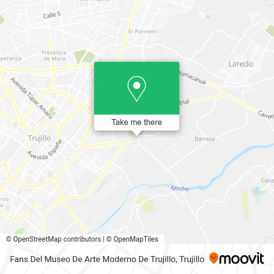 Fans Del Museo De Arte Moderno De Trujillo map