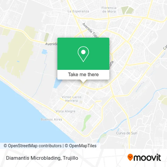 Diamantis Microblading map