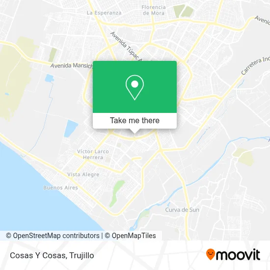 Cosas Y Cosas map