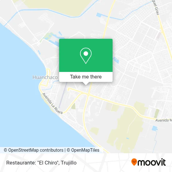 Restaurante: "El Chiro" map