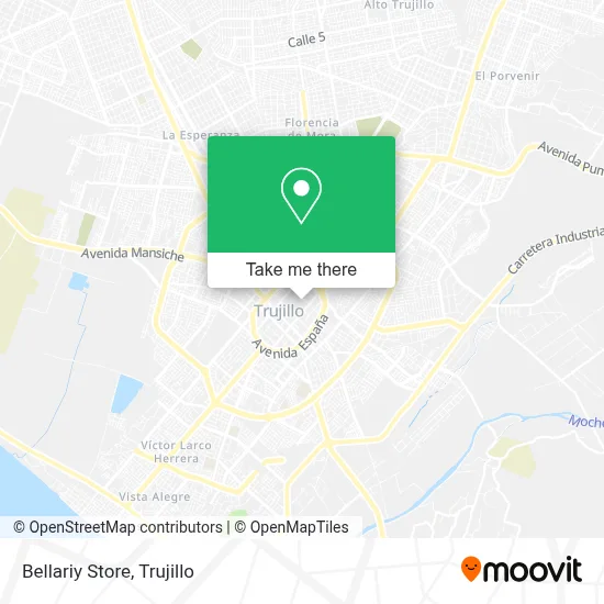 Bellariy Store map