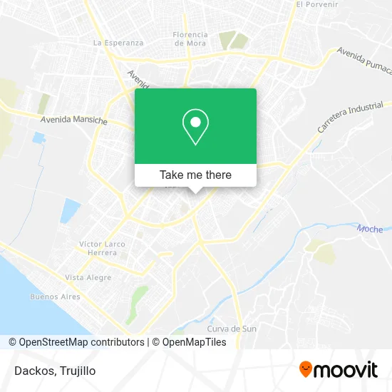 Dackos map