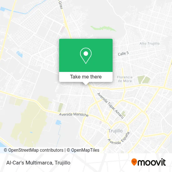 Al-Car's Multimarca map